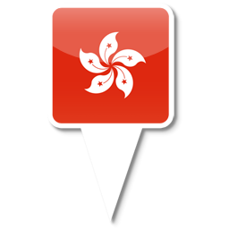 Hong kong Icon, Hong kong,iPhone Map Flag,Flag