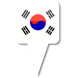 Korea Icon, Korea,iPhone Map Flag,Flag