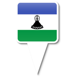 Lesotho Icon, Lesotho,iPhone Map Flag,Flag