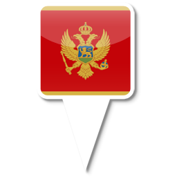 Montenegro Icon, Montenegro,iPhone Map Flag,Flag