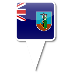 Montserrat Icon, Montserrat,iPhone Map Flag,Flag