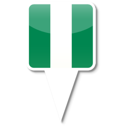 Nigeria Icon, Nigeria,iPhone Map Flag,Flag