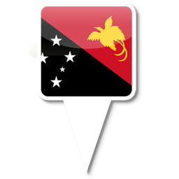 Papua New Guinea Icon, Papua New Guinea,iPhone Map Flag,Flag