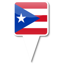 Puerto Rico Icon, Puerto Rico,iPhone Map Flag,Flag