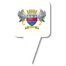 Saint Barthelemy Icon, Saint Barthelemy,iPhone Map Flag,Flag