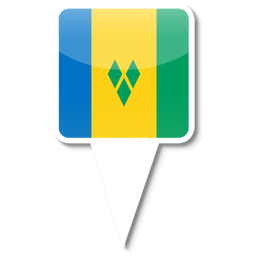 Saint Vincent and the Grena Icon, Saint Vincent and the Grena,iPhone Map Flag,Flag