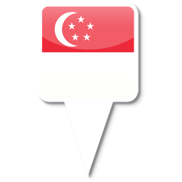 Singapore Icon, Singapore,iPhone Map Flag,Flag