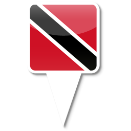 Trinidad and Tobago Icon, Trinidad and Tobago,iPhone Map Flag,Flag