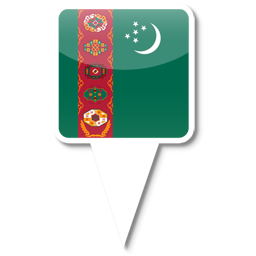 Turkmenistan Icon, Turkmenistan,iPhone Map Flag,Flag