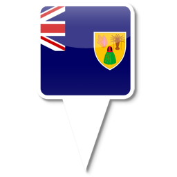 Turks and Caicos Icon, Turks and Caicos,iPhone Map Flag,Flag
