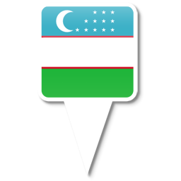 Uzbekistan Icon, Uzbekistan,iPhone Map Flag,Flag