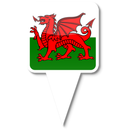 Wales Icon, Wales,iPhone Map Flag,Flag