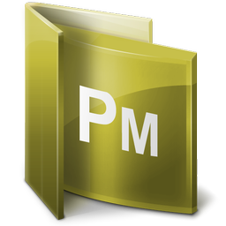 Page Maker Icon, Page Maker,Adobe Folders,Folder