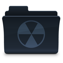 Burn Folder Icon, Burn Folder,Agua Onyx Folders,Folder,