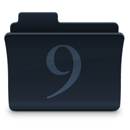 Classic Folder Icon, Classic Folder,Agua Onyx Folders,Folder,