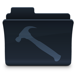 Developer Folder Icon, Developer Folder,Agua Onyx Folders,Folder,