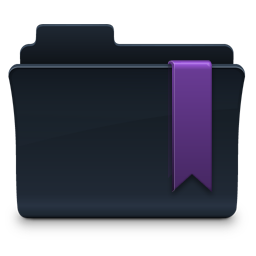 Favorites Folder 2 Icon, Favorites Folder 2,Agua Onyx Folders,Folder,