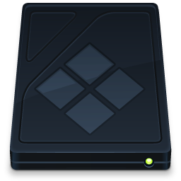 Onyx BootCamp Drive Icon, Onyx BootCamp Drive,Agua Onyx Folders,Folder,