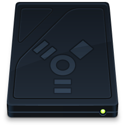 Onyx Firewire Drive Icon, Onyx Firewire Drive,Agua Onyx Folders,Folder,