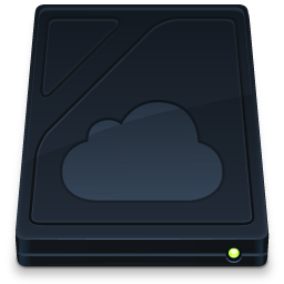 Onyx iDisk Drive Icon, Onyx iDisk Drive,Agua Onyx Folders,Folder,