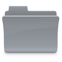 Temp Folder Icon, Temp Folder,Agua Onyx Folders,Folder,