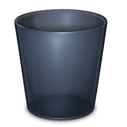Trash Empty Onyx Icon, Trash Empty Onyx,Agua Onyx Folders,Folder,