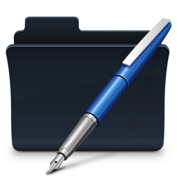 Vectors Folder Badged Icon, Vectors Folder Badged,Agua Onyx Folders,Folder,