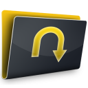 Downloads Icon, Downloads,Aqua X,Folder,http://Kamikaze00X.deviantart.com/art/Aqua-X-60099768