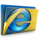 Internet Explorer CS3 Icon, Internet Explorer CS3,Aqua X,Folder,http://Kamikaze00X.deviantart.com/art/Aqua-X-60099768