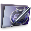 Pages 2 Icon, Pages 2,Aqua X,Folder,http://Kamikaze00X.deviantart.com/art/Aqua-X-60099768