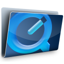 Quicktime 7 Icon, Quicktime 7,Aqua X,Folder,http://Kamikaze00X.deviantart.com/art/Aqua-X-60099768