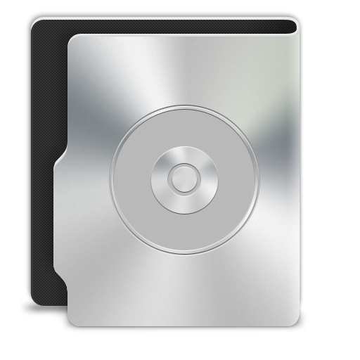 MusicCD Icon, MusicCD,Aquave Aluminum,Folder,http://Delta909.deviantart.com/art/Aquave-Aluminum-92420873