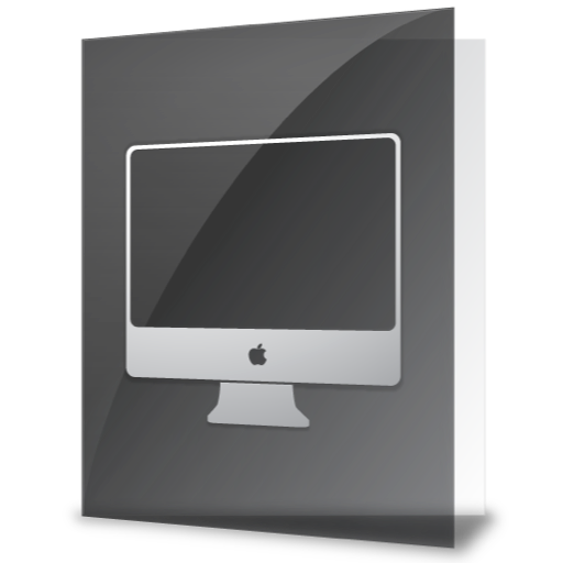 iFolder iMac Icon, iFolder iMac,Black Glassy Drawers  Folders,Folder,http://Thvg.deviantart.com/art/Black-Glassy-Drawers-Folders-81417900