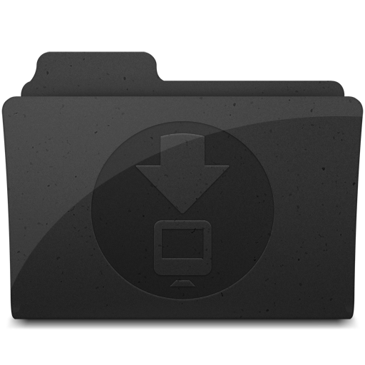 DownloadsFolder Icon, DownloadsFolder,Black Leopard Icon Set UPDATE,Folder,http://DecompositionBeauty.deviantart.com/art/Black-Leopard-Icon-Set-UPDATE-69590061