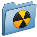 Blue Burn Icon, Blue Burn,Cats 2,Folder