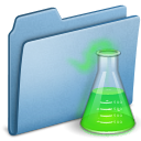 Blue Experiment Icon, Blue Experiment,Cats 2,Folder