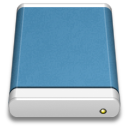 Blue External Drive Icon, Blue External Drive,Cats 2,Folder