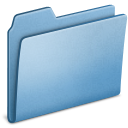 Blue Generic Icon, Blue Generic,Cats 2,Folder