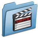 Blue Movies Icon, Blue Movies,Cats 2,Folder