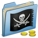 Blue Pirates Icon, Blue Pirates,Cats 2,Folder