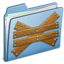 Blue Prohibition Icon, Blue Prohibition,Cats 2,Folder