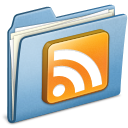 Blue RSS Icon, Blue RSS,Cats 2,Folder