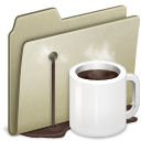 Lightbrown Coffee alt Icon, Lightbrown Coffee alt,Cats 2,Folder