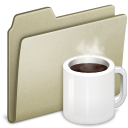 Lightbrown Coffee Icon, Lightbrown Coffee,Cats 2,Folder