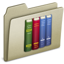 Lightbrown Library Icon, Lightbrown Library,Cats 2,Folder