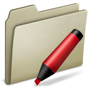 Lightbrown Marker Icon, Lightbrown Marker,Cats 2,Folder