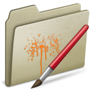 Lightbrown Paint Icon, Lightbrown Paint,Cats 2,Folder