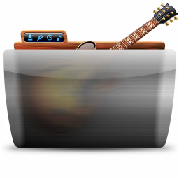 17 GarageBand Icon, 17 GarageBand,Colorflow 1.0,Folder