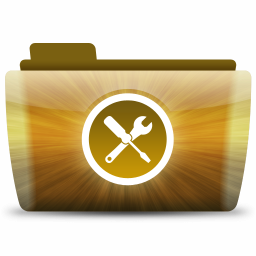 25 Utilities Icon, 25 Utilities,Colorflow 1.0,Folder