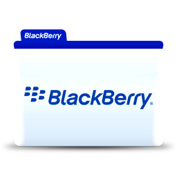 Blackberry Icon, Blackberry,Colorflow Full,Folder